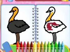 Coloring Birds Game